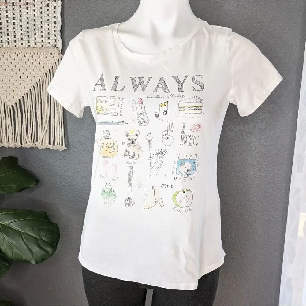 Old Navy Everywear White T-shirt